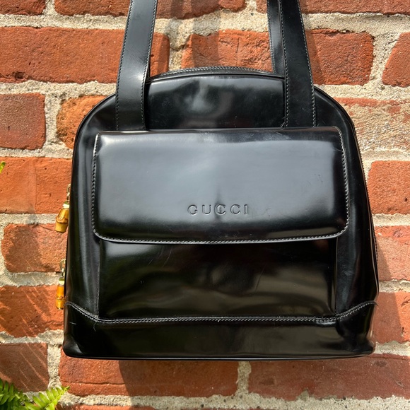 Black Gucci handbag - Picture 4 of 8